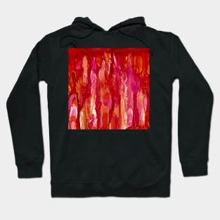 Crimson Cascade Hoodie